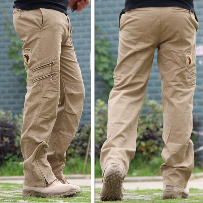 Men's Cotton Army Military Cargo Pants