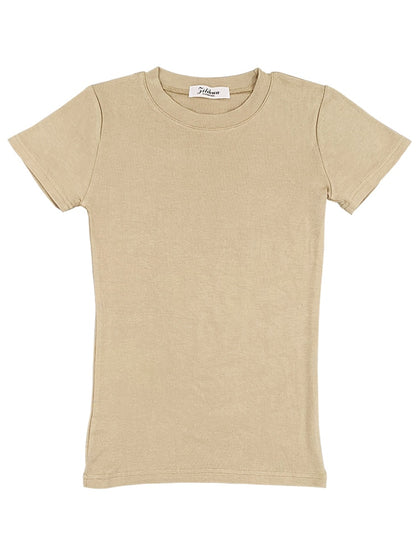 Slim fit, Korean women cotton Tee Shirt