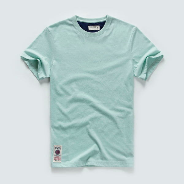 Men's Tee-shirt Cotton Solid Color Causal O-neck