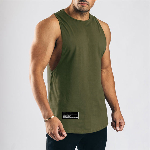 Men's Muscle Sleeveless Sportswear Shirt