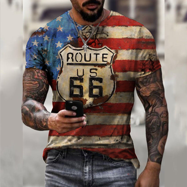 Men's Route 66 T-shirts