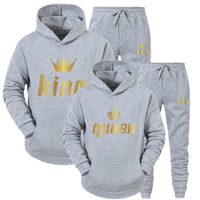 Latest Fashion - Couple Sportwear Set KING or QUEEN