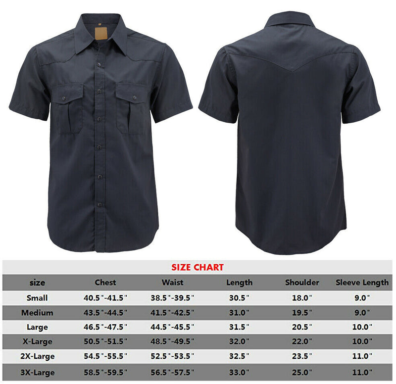 Casual Men's Cowboy Dress shirt