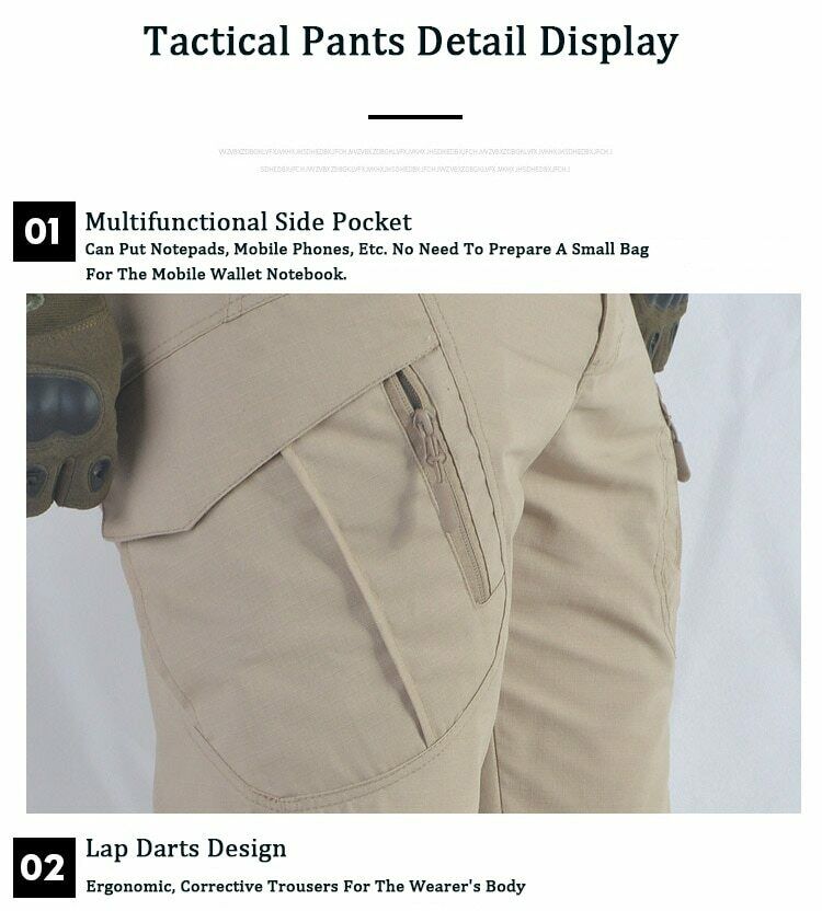 Men's  soldier Cargo pants